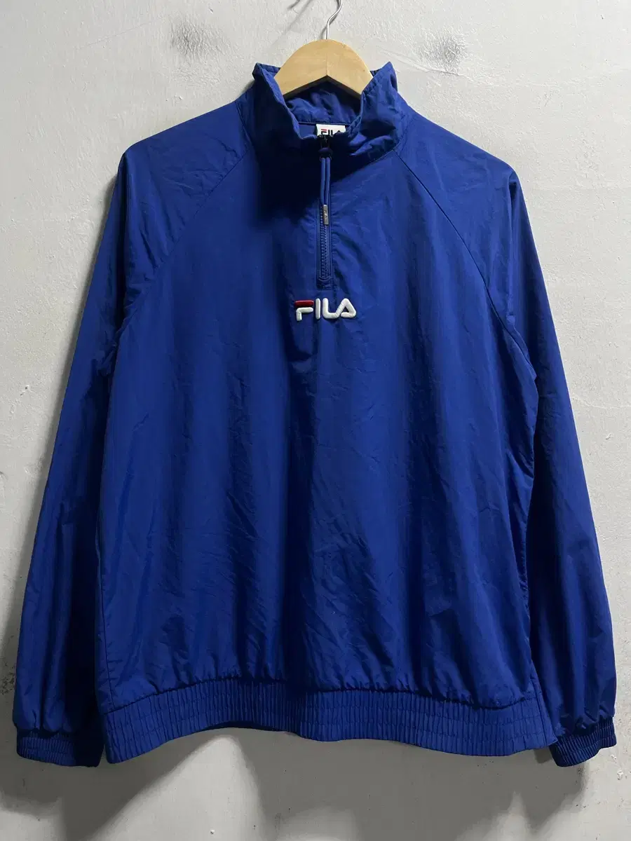 95 FILA 휠라 나일론 루즈핏 반집업 아노락 상의 정품